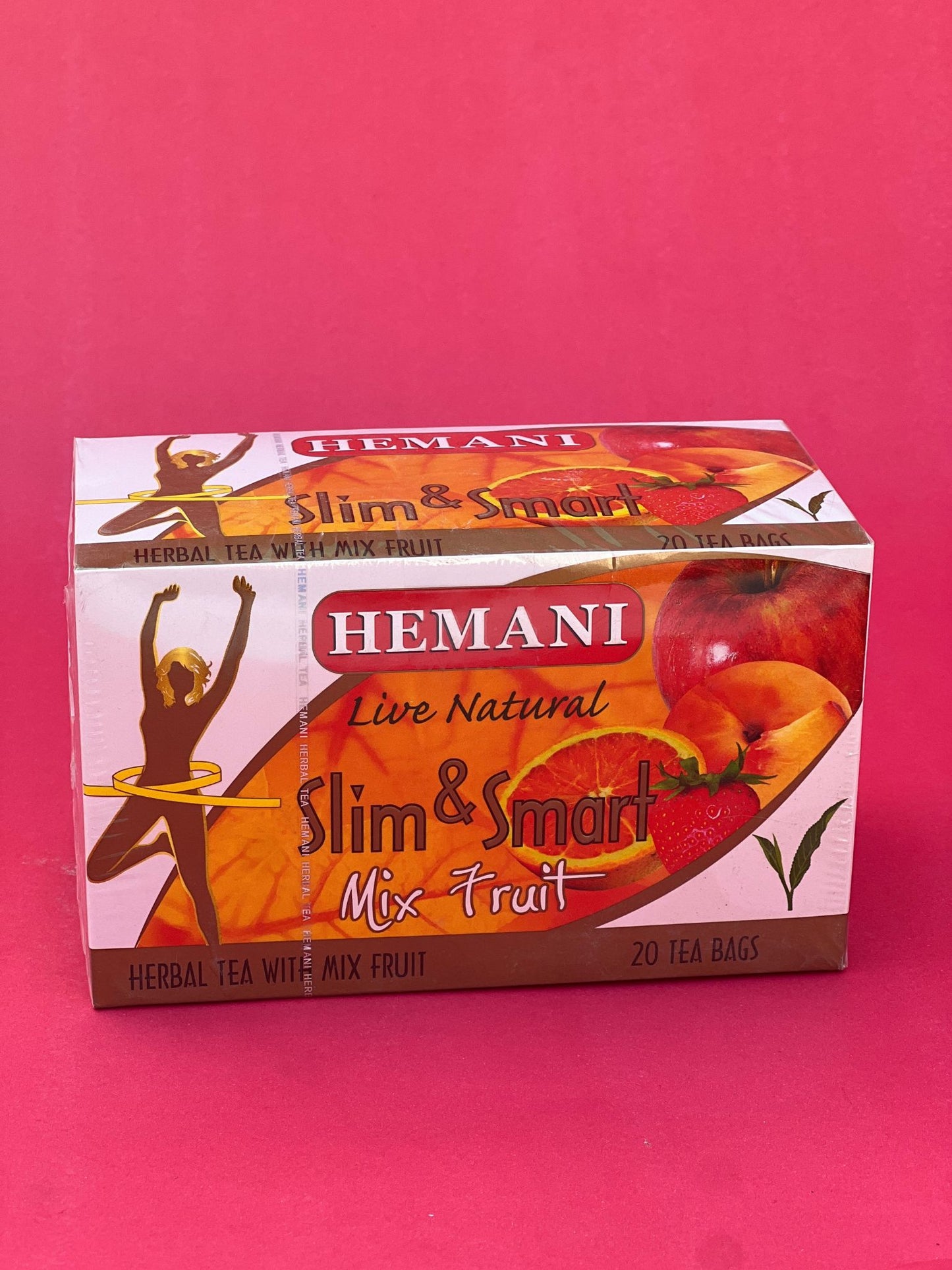 HEMANI Slim & Smart Mix Fruits Tea Bags