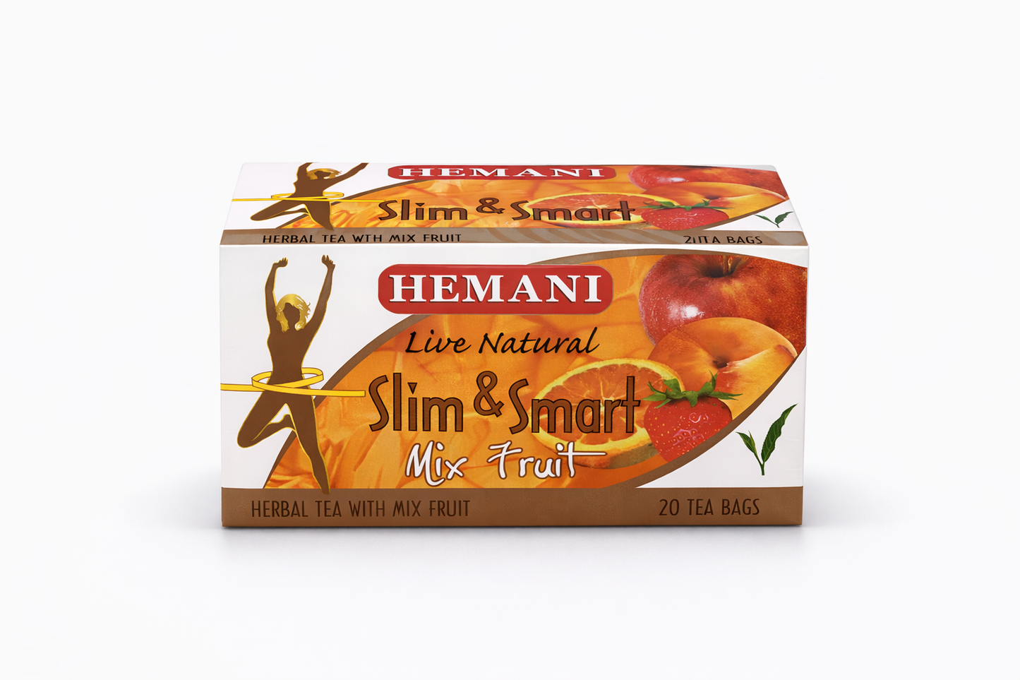 HEMANI Slim & Smart Mix Fruits Tea Bags